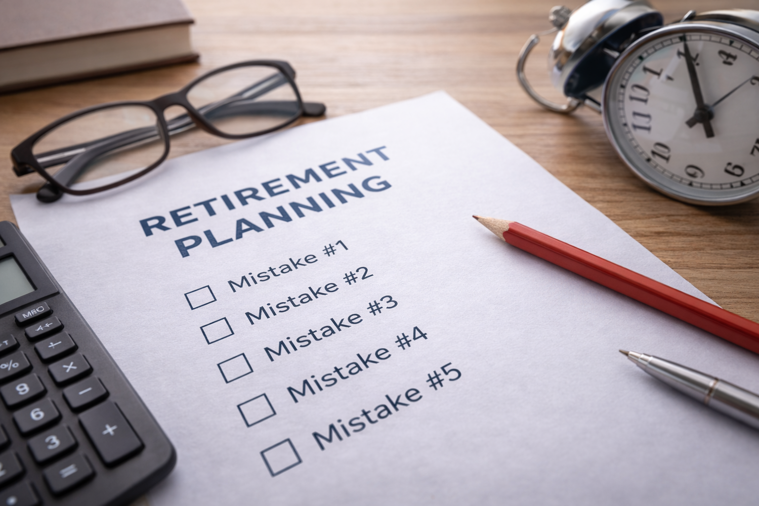 5 Mistakes That Can Ruin Your Retirement