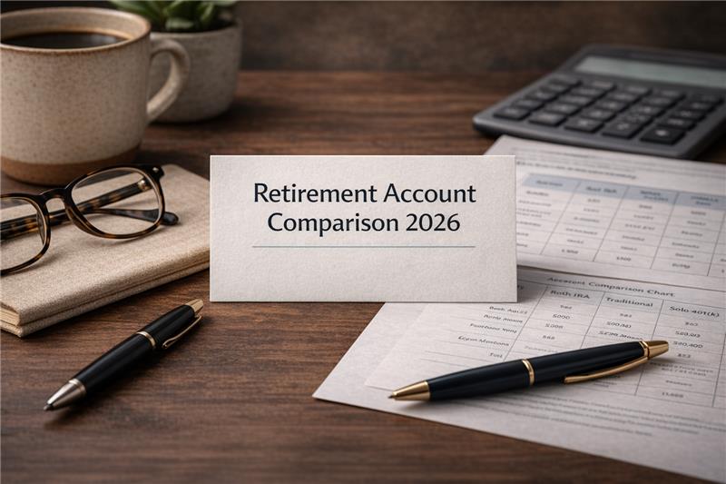 Roth IRA vs Traditional IRA vs 401(k): Choosing the Right Account in 2026